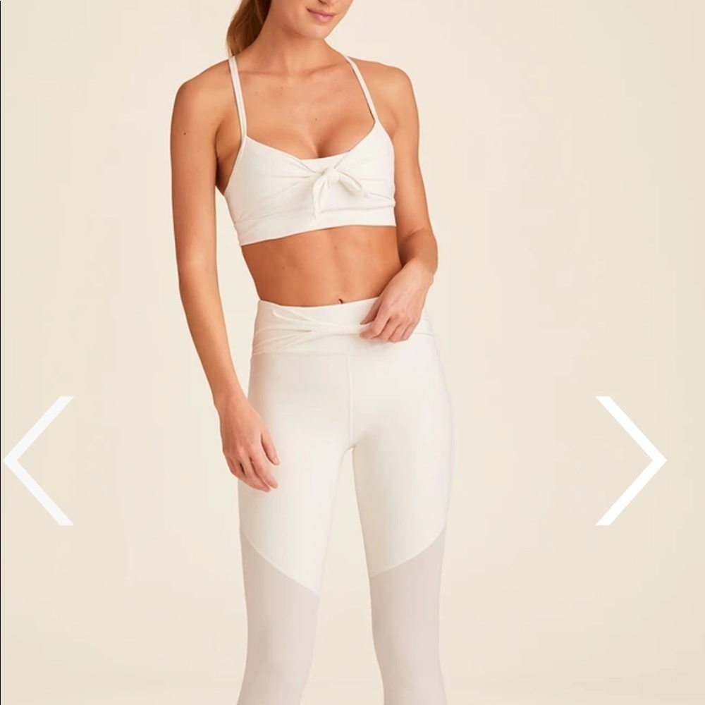 Alala "Tied Bow" Sports Bra and Legging Set
